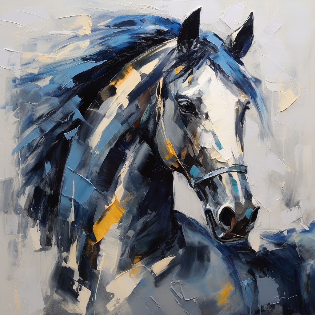Horse Oil Painting Wall Art
